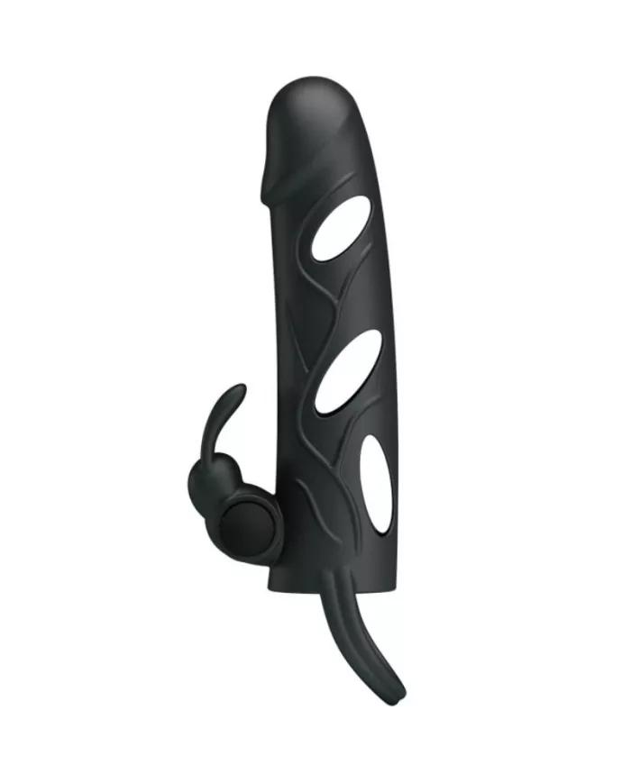 PRETTY LOVE - HOUSSE EN SILICONE AVEC VIBRATION 14 CM 2.0