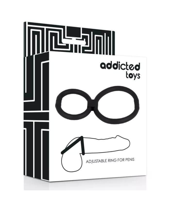 ADDICTED TOYS - ANNEAUX RÉGLABLES POUR PÉNIS ADDICTED TOYS - ANNEAUX RÉGLABLES POUR PÉNIS