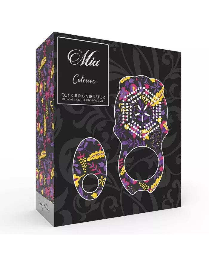 MIA  - TELECOMMANDE COLOSSEO RING NOIR MIA  - TELECOMMANDE COLOSSEO RING NOIR