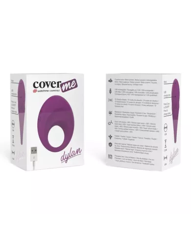 COVERME - BAGUE RECHARGEABLE DYLAN COMPATIBLE AVEC LA TECHNOLOGIE SANS FIL WATCHME COVERME - BAGUE RECHARGEABLE DYLAN COMPATIBLE AVEC LA TECHNOLOGIE SANS FIL WATCHME