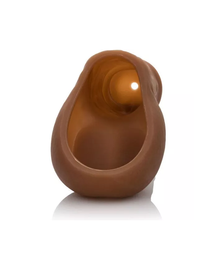 CALEXOTICS - SUPPORT POUR PEE PACKER MARRON