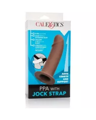CALEXOTICS - PPA AVEC JOCK STRAP MARRON CALEXOTICS - PPA AVEC JOCK STRAP MARRON