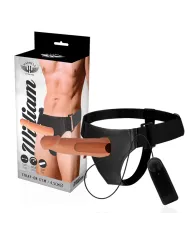 HARNESS ATTRACTION - WILLIAN HOLLOW RNES AVEC VIBRATEUR 17 CM -O- 4.5 CM HARNESS ATTRACTION - WILLIAN HOLLOW RNES AVEC VIBRATEUR 17 CM -O- 4.5 CM