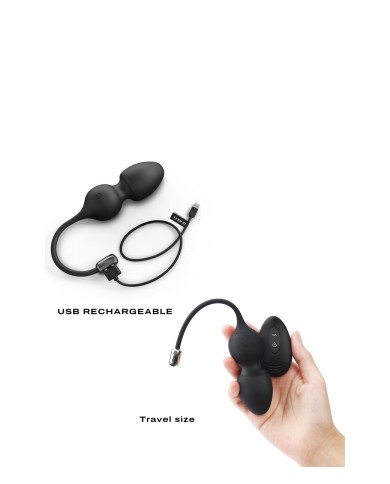 Love balls télécommandées noires - Dorcel