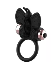 COQUETTE CHIC DESIRE - COCKRING PAPILLON AVEC VIBRATEUR NOIR/ OR COQUETTE CHIC DESIRE - COCKRING PAPILLON AVEC VIBRATEUR NOIR/ OR