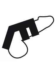 DARKNESS - DOUBLE ANNEAU DE PÉNIS ET TESTICULES EN CUIR RÉGLABLE