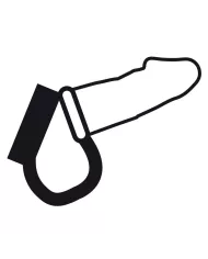 DARKNESS - ANNEAU DE BITE ET TESTICULE BDSM DARKNESS - ANNEAU DE BITE ET TESTICULE BDSM