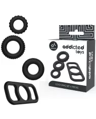 ADDICTED TOYS - ENSEMBLE DANNEAU PÉNIAL 4 PIÈCES