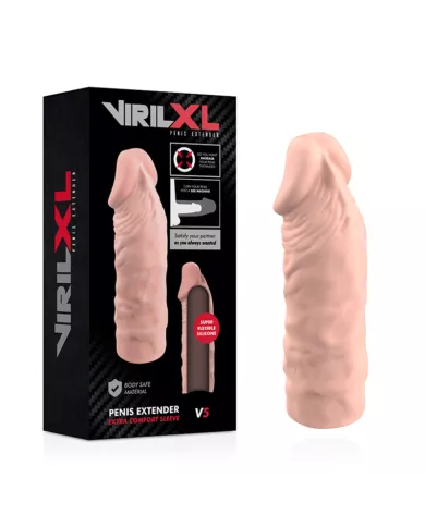 VIRILXL - EXTENSION NATURELLE DU PÉNIS EN SILICONE LIQUIDE V5