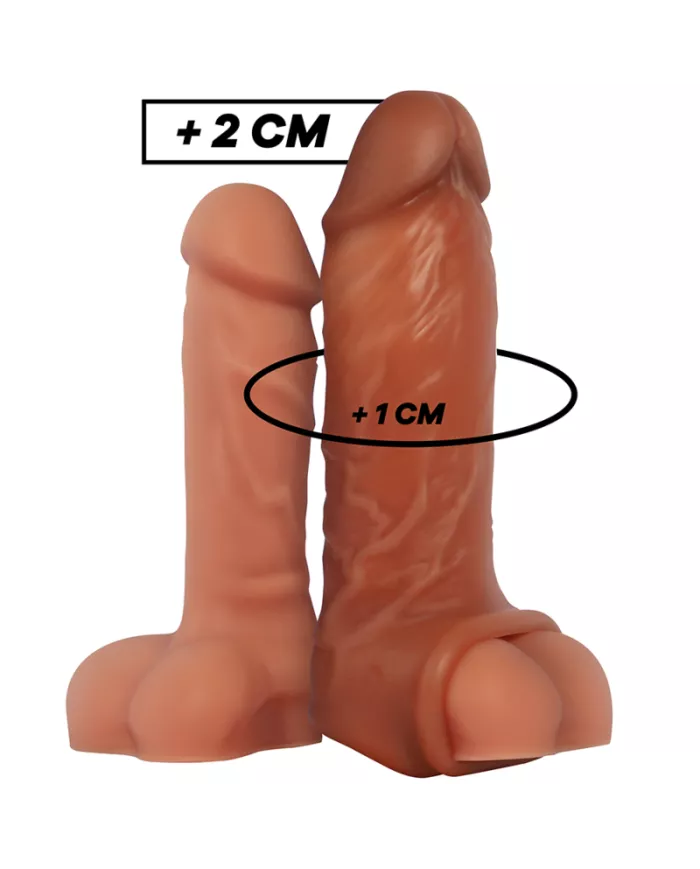 VIRILXL - EXTENSION DE PÉNIS EN SILICONE LIQUIDE V7 MARRON VIRILXL - EXTENSION DE PÉNIS EN SILICONE LIQUIDE V7 MARRON