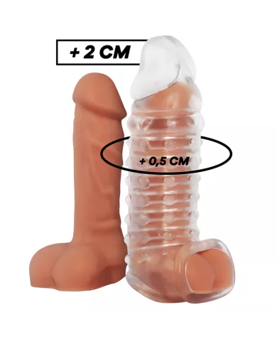 VIRILXL - EXTENSION DE PÉNIS ET GAINE V11 TRANSPARENTE