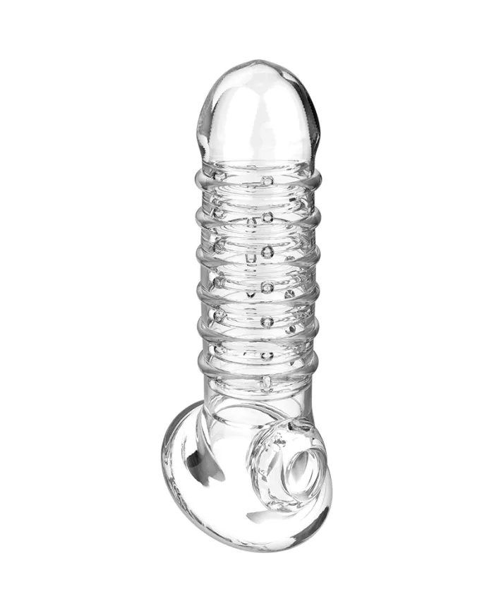 VIRILXL - EXTENSION DE PÉNIS ET GAINE V15 TRANSPARENTE VIRILXL - EXTENSION DE PÉNIS ET GAINE V15 TRANSPARENTE