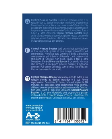 CONTROL - ANNEAU VIBRANT PLEASURE VIBES