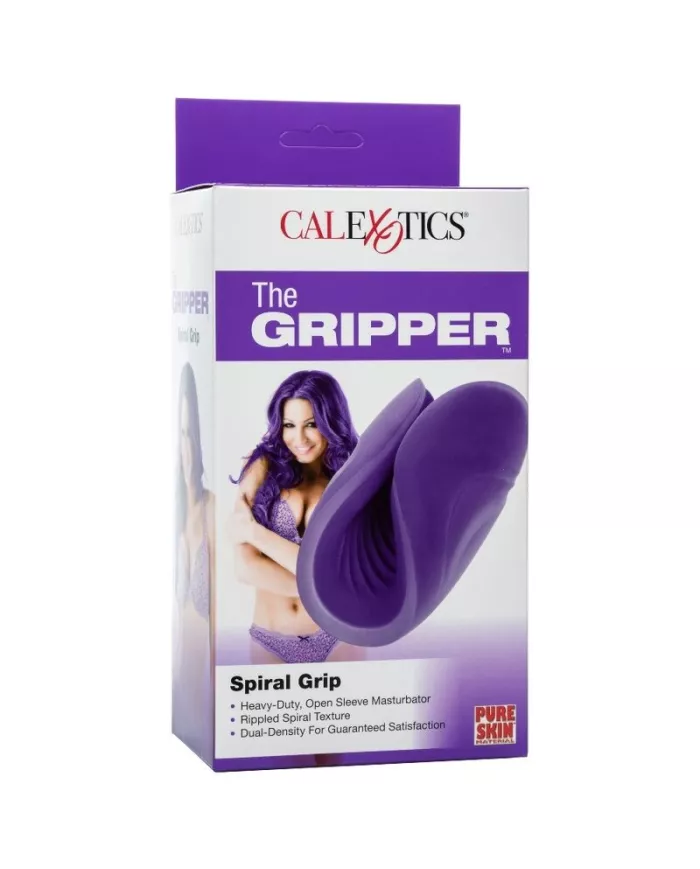 CALEXOTICS - MASTURBATEUR GRIP SPIRALE CALEXOTICS - MASTURBATEUR GRIP SPIRALE