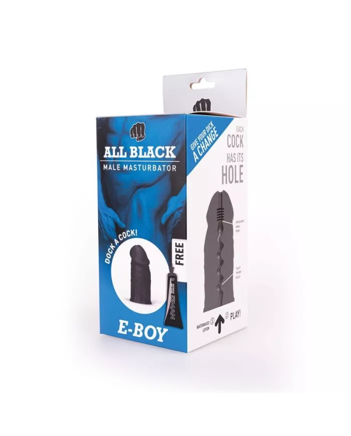 ALL BLACK - MASTUBADEUR E-BOY ALL BLACK - MASTUBADEUR E-BOY