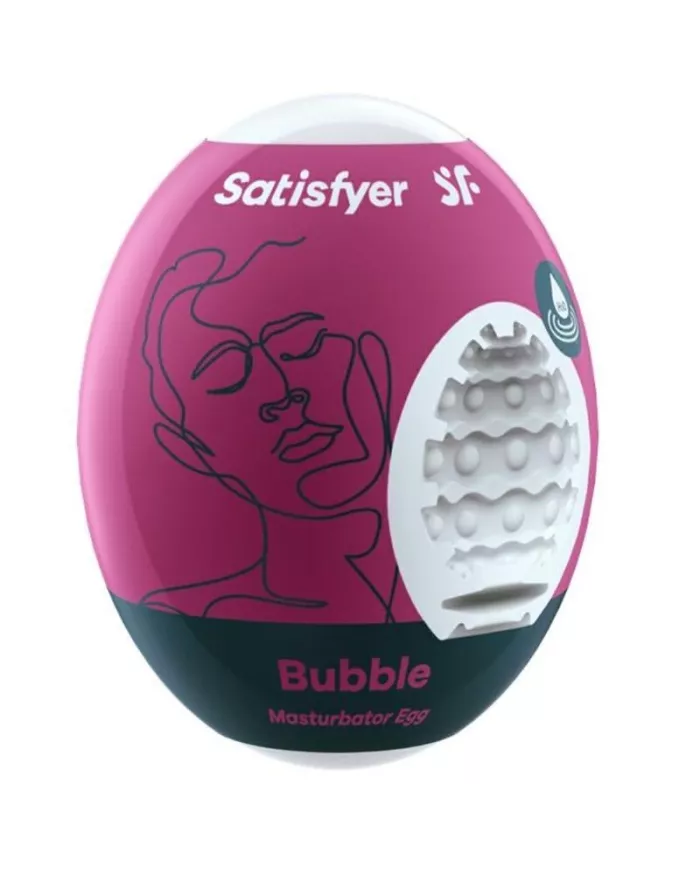 SATISFYER - OEUF MASTURBATEUR BUBBLE SATISFYER - OEUF MASTURBATEUR BUBBLE