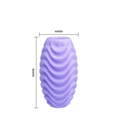 PRETTY LOVE - OEUF MASTURBATEUR LILAS DOUBLE FACE