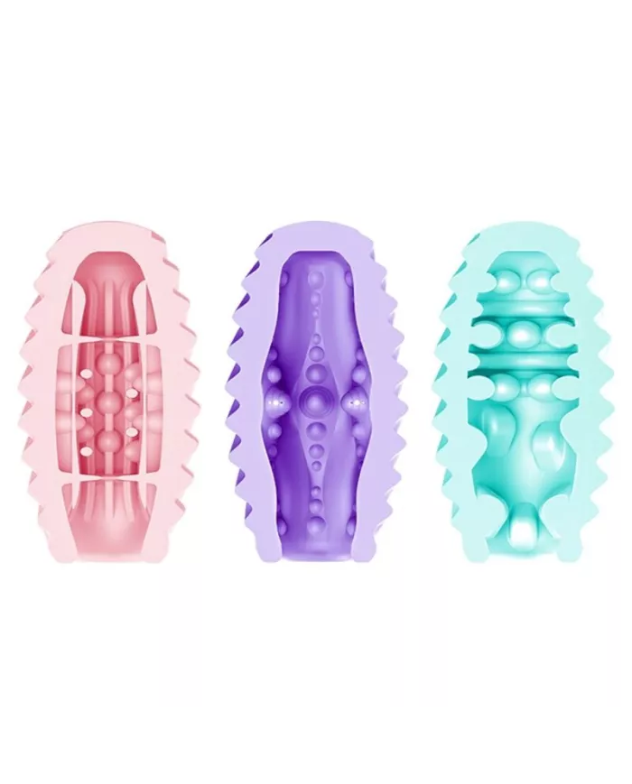 PRETTY LOVE - OEUF MASTURBATEUR DOUBLE FACE 15 UNITÉS PRETTY LOVE - OEUF MASTURBATEUR DOUBLE FACE 15 UNITÉS