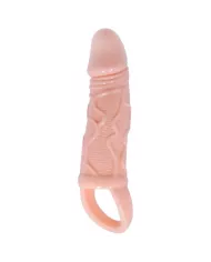 BAILE - GAINE DEXTENSION DE PÉNIS AVEC SANGLE POUR TESTICULES 13,5 CM BAILE - GAINE DEXTENSION DE PÉNIS AVEC SANGLE POUR TESTICULES 13,5 CM