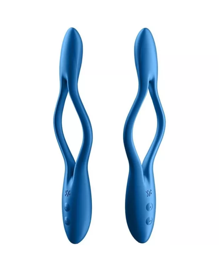 SATISFYER - VIBRATEUR MULTI ÉLASTIQUE GAME BLEU