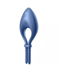SATISFYER - APPLICATION BULLSEYE RING VIBRATOR BLEU SATISFYER - APPLICATION BULLSEYE RING VIBRATOR BLEU