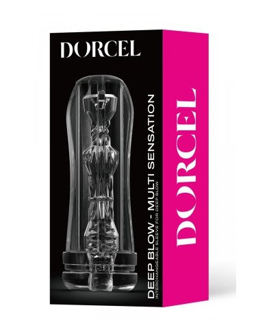 Gaine de masturbation Multi Sensation Deep Blow - Dorcel