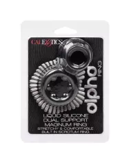 CALEXOTICS - BAGUE ALPHA DUAL MAGNUM NOIR CALEXOTICS - BAGUE ALPHA DUAL MAGNUM NOIR