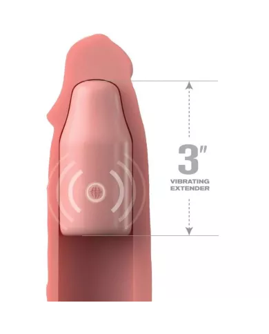 FANTASY X- TENSIONS - PIPEDREAMS MANCHE 22,86 CM + PLUG 7,62 CM REMOTE SKIN FANTASY X- TENSIONS - PIPEDREAMS MANCHE 22,86 CM + PLUG 7,62 CM REMOTE SKIN