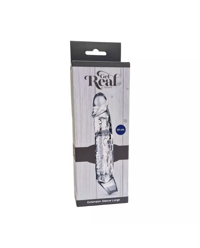 GET REAL - EXTENSION LONGUE 19 CM TRANSPARENTE