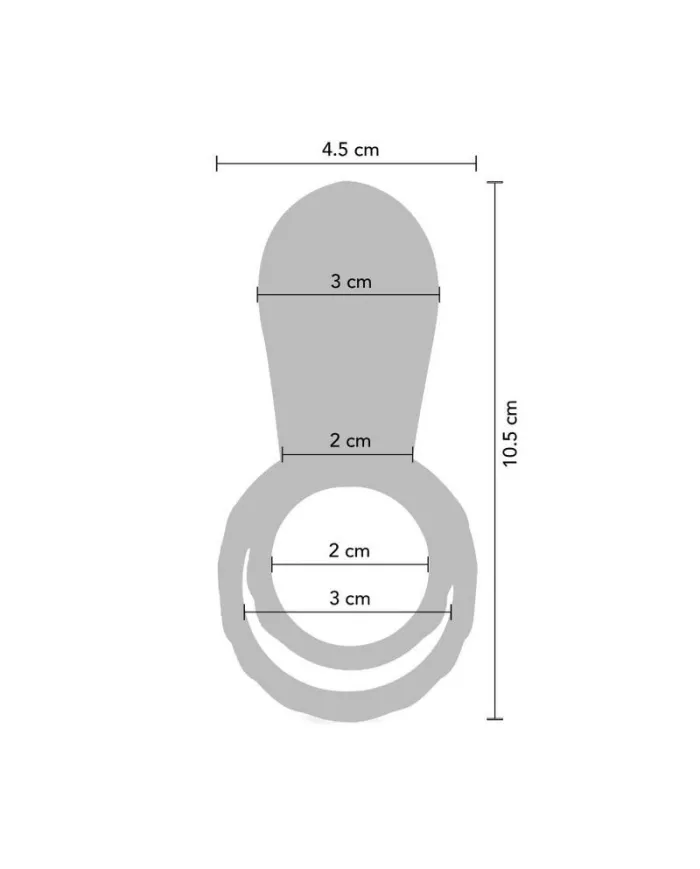 XOCOON - BAGUE STIMULATEUR DE COUPLES FUCHSIA