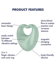 SATISFYER - PAIRE PARFAITE 3 VERT SATISFYER - PAIRE PARFAITE 3 VERT