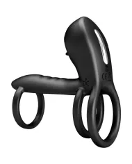 PRETTY LOVE - GAINE PÉNIS JAMMY 12 VIBRATIONS AVEC LANGUE EN SILICONE RECHARGEABLE PRETTY LOVE - GAINE PÉNIS JAMMY 12 VIBRATIONS AVEC LANGUE EN SILICONE RECHARGEABLE