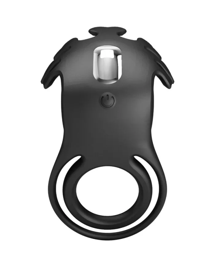 PRETTY LOVE - ANNEAU VIBRATEUR RUBEN 7 VIBRATIONS SILICONE NOIR PRETTY LOVE - ANNEAU VIBRATEUR RUBEN 7 VIBRATIONS SILICONE NOIR