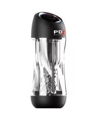 PDX ELITE - VIBRATEUR STROKER VIEWTUBE PRO TRANSPARENT