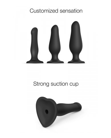 Dildo plug gonflable - Strap-On-Me