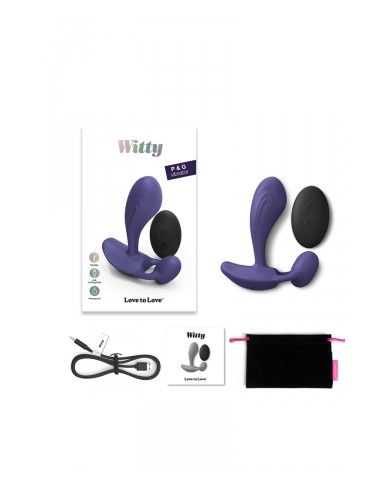 Double stimulateur télécommandé Witty - Love To Love