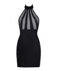 Robe noire V-9149 - Axami
