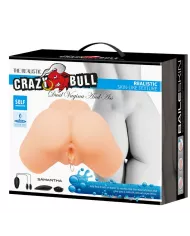 CRAZY BULL - VIBRATEUR VAGIN ET ANUS RÉALISTE SAMANTHA CRAZY BULL - VIBRATEUR VAGIN ET ANUS RÉALISTE SAMANTHA