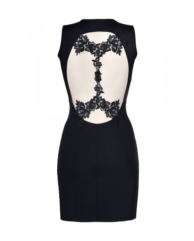 Robe noire V-9209 - Axami