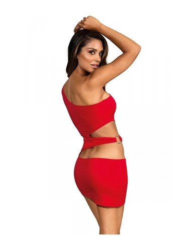 Robe rouge V-9249 - Axami