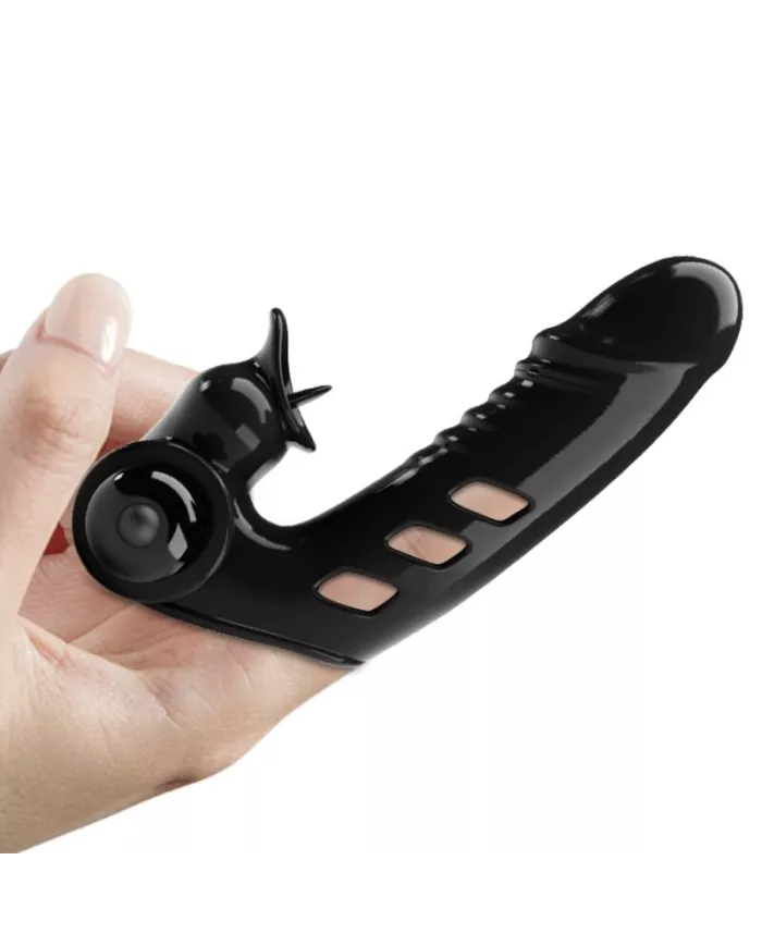 PRETTY LOVE - COUVERCLE DE DOIGT VIBRATEUR CORBIN NOIR