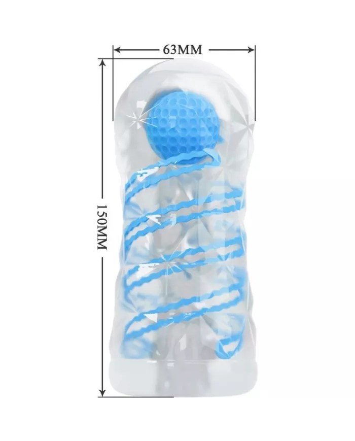 PRETTY LOVE - PETIT MASTURBATEUR  SPIRALES BLEUES