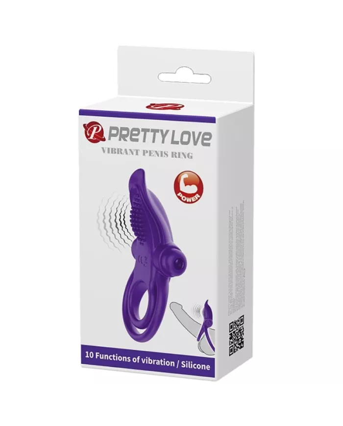 PRETTY LOVE - ANNEAU PÉNIS VIBRANT VIOLET PRETTY LOVE - ANNEAU PÉNIS VIBRANT VIOLET