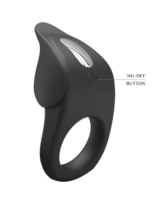 PRETTY LOVE - ANNEAU PÉNIS VIBRANT SUSANNA NOIR PRETTY LOVE - ANNEAU PÉNIS VIBRANT SUSANNA NOIR