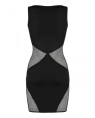 Robe noire V-9279 - Axami