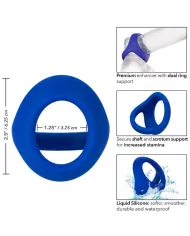 CALEXOTICS - ADMIRAL COCK BALL DOUBLE ANNEAU BLEU