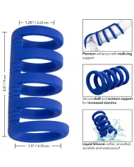 CALEXOTICS - ADMIRAL XTREME CAGE BLEU CALEXOTICS - ADMIRAL XTREME CAGE BLEU