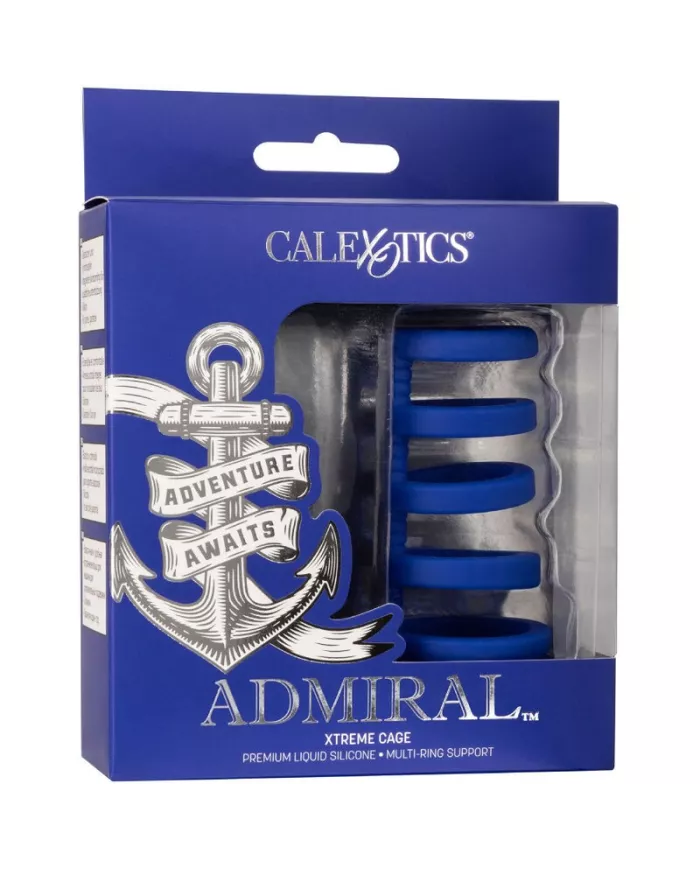CALEXOTICS - ADMIRAL XTREME CAGE BLEU CALEXOTICS - ADMIRAL XTREME CAGE BLEU