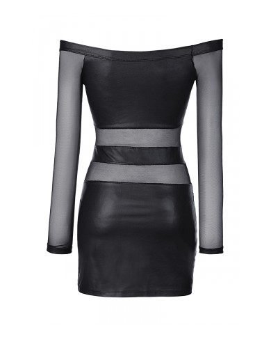 Robe noire V-9309 - Axami