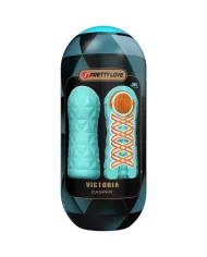 PRETTY LOVE - MASTURBATEUR VICTORIA CASPAR VERT AQUA